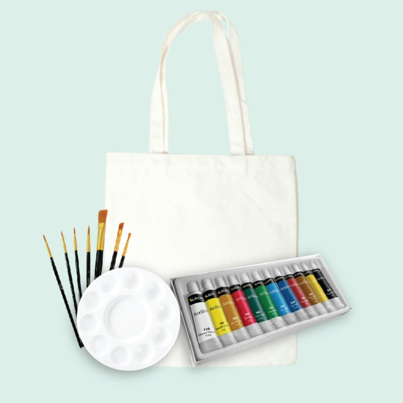 Taller Infantil: pintar mochilas o bolsas